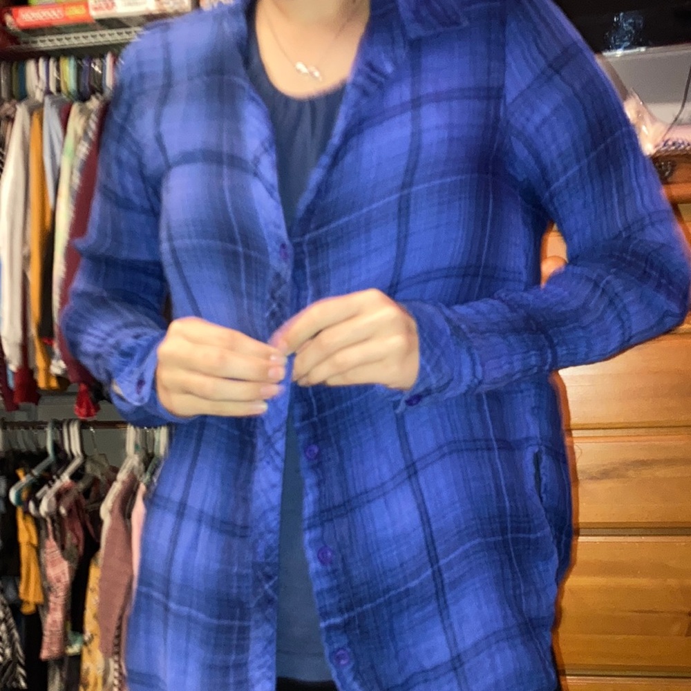 Very Thin Blue Flannel